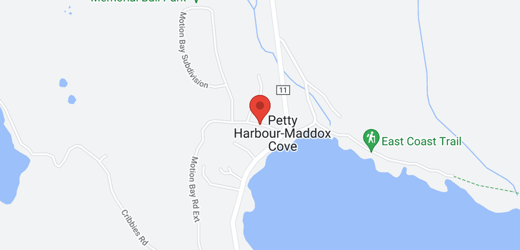 map of 136 Motion Bay Road